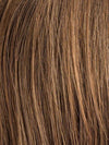 CHOCOLATE LIGHTED 830.6.27 | Dark and Medium Brown Blended with Light Auburn Brown and Dark Strawberry Blonde with Highlights Throughout and Concentrated in the Front
