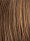 CHOCOLATE LIGHTED 830.6.27 | Dark and Medium Brown Blended with Light Auburn Brown and Dark Strawberry Blonde with Highlights Throughout and Concentrated in the Front