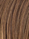 CHOCOLATE ROOTED 830.27 | Medium Brown, Light Auburn, Dark Strawberry Blonde, and Dark Auburn Blend with Shaded Roots