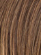CHOCOLATE ROOTED 830.27 | Medium Brown, Light Auburn, Dark Strawberry Blonde, and Dark Auburn Blend with Shaded Roots