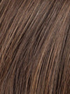 DARK CHOCOLATE ROOTED 4.33.6 | Darkest Brown, Dark Auburn and Dark Brown Blend with Shaded Roots