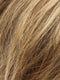 LIGHT-BERNSTEIN-ROOTED | Lightest Brown, Light Golden Blonde, and Dark Strawberry Blonde Blend with Shaded Roots