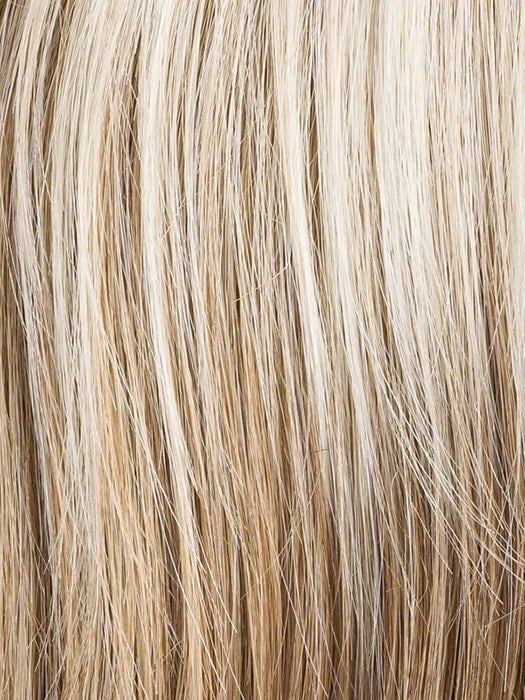 LIGHT CHAMPAGNE ROOTED | Lightest Pale Blonde and Lightest Golden Blonde with Winter White Blend and Shaded Roots
