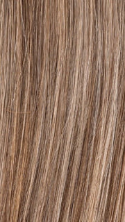 NOUGAT ROOTED 12.8.20 | Lightest Brown and Medium Brown with Light Strawberry Blonde Blend with Shaded Roots