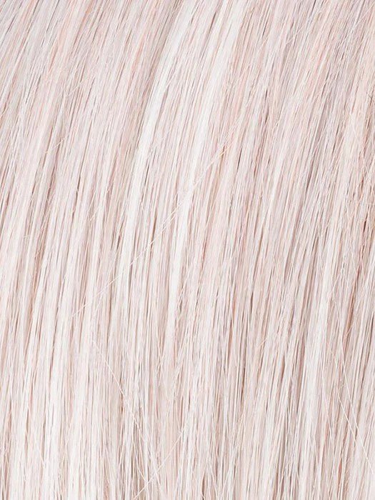 PASTEL ROSE ROOTED | Pearl Platinum and Lightest Ash Blonde with Rose Pink Blend and Shaded Roots