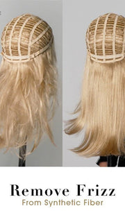 Remove frizz from synthetic fiber with the Oval Smoothing Brush | Watch our videos to learn how!