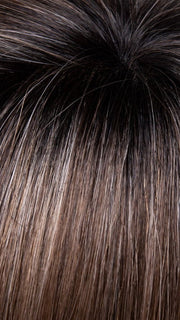 HONEY BREEZE | A blend of Cool, Honey Blonde and Multi-Dimensional Medium Brown with Darker Brown Roots
