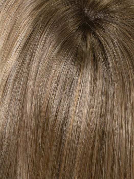 TOASTED SESAME | Medium Brown roots with overall Warm Cinnamon base and Golden Blonde highlights