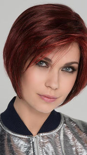 TALIA MONO by Ellen Wille in HOT FLAME MIX | Bright Cherry Red and Dark Burgundy mix