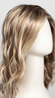 12FS8 SHADED PRALINE | Golden Brown/Warm Platinum Blonde/Platinum Blonde Blend, Shaded with Medium Brown