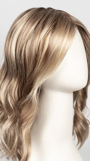 12FS12 MALIBU BLONDE | Lt Gold Brown, Lt Natural Gold Blonde & Pale Natural Gold-Blonde Blend, Shaded w/ Lt Gold Brown