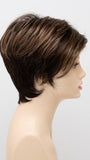 AMARETTO CREAM | Dark Brown roots with overall Medium Brown base with Honey Blonde highlights