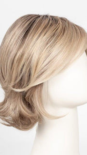 12FS8 | Light Gold Brown, Light Natural Gold Blonde and Pale Natural Gold-Blonde Blend, Shaded with Medium Brown