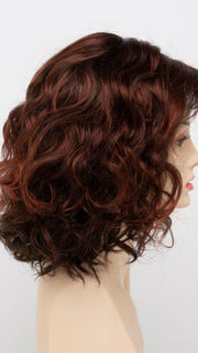 CHOCOLATE CHERRY | Dark Brown roots with overall Medium Brown base with Deep Red highlights