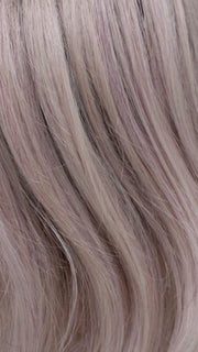 ICED-LAVENDER | Light Lavender Tones with a Rooted Top and Light Purple Hues Lavender Highlights