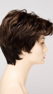 AMARETTO CREAM | Dark Brown roots with overall Medium Brown base with Honey Blonde highlights