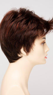 CHOCOLATE CHERRY | Dark Brown roots with overall Medium Brown base with Deep Red highlights