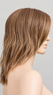 MOCCA ROOTED | Medium Warm Brown and Medium Brown Blended with Light Auburn and Dark Auburn with Shaded Roots