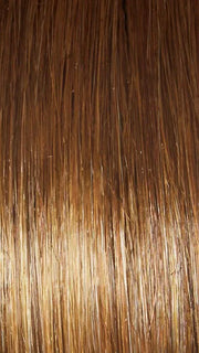 GF8-29SS HAZELNUT | Medium Brown With Ginger Red Highlights & Dark Brown Roots