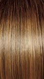 GL14-16SS HONEY TOAST ROOTED | Chestnut Brown base blends into multi-dimensional tones of Medium Brown and Dark Golden Blonde.