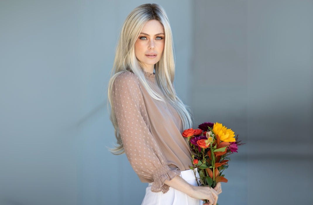 Featured Here: Heidi by Jon Renau in shade S4-28/32RO Sunshine