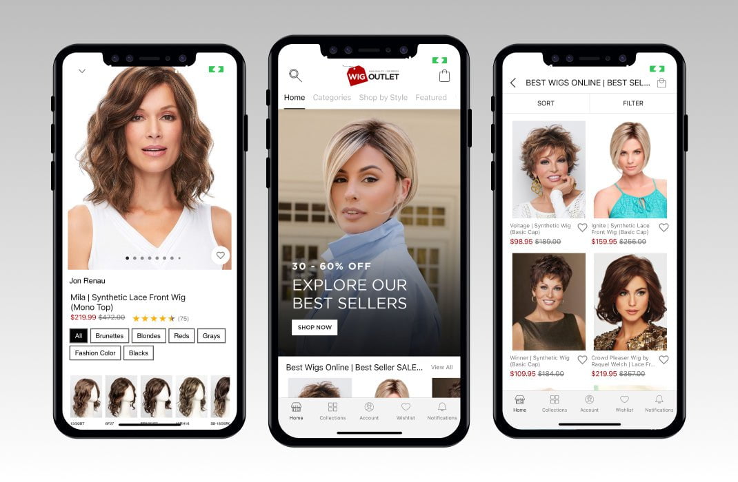 Explore the WigOutlet App