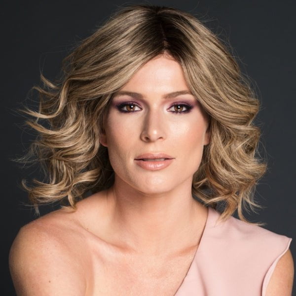 Featured Here: Carrie by Jon Renau in shade 24BT18S8 SHADED MOCHA