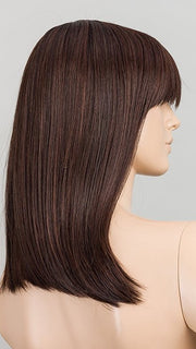 DARK CHOCOLATE ROOTED | Darkest Brown Blended with Dark Auburn with Shaded Roots