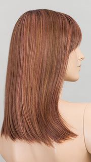 ROSEWOOD ROOTED | Medium Brown, Caramel, and Rose Gold blend with Shaded Roots