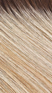 101/88/27S8 CATALINA BLONDE | Pale blonde with Pure White Natural Violet halo highlights, shaded medium brown