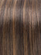 4/10S4 Toasted Almond | Medium Brown Cool Base with Light Brown highlights and a Medium Brown Shaded Root