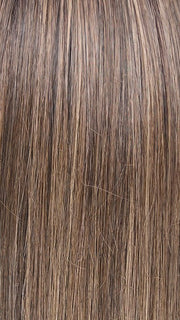 5/8S4 Hazelnut Mousse | Cool Toned Medium Brown with Light Brown Highlights and a Dark Brown Shaded Root