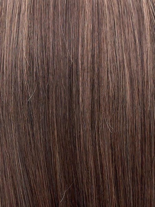 5/8S4 Hazelnut Mousse | Cool Toned Medium Brown with Light Brown Highlights and a Dark Brown Shaded Root