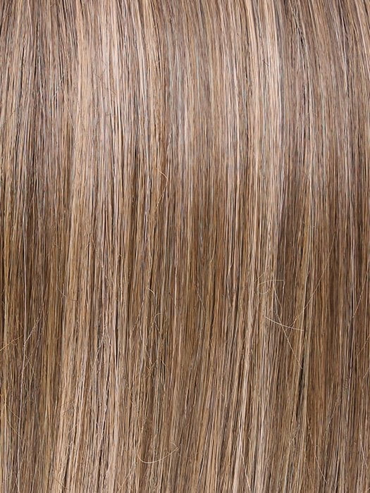 6B/22S6 Toasted Almond | Medium Brown Cool Base with Light Brown highlights and a Medium Brown Shaded Root