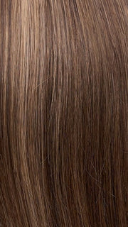 6B/22S6 Toasted Almond | Medium Brown Cool Base with Light Brown highlights and a Medium Brown Shaded Root