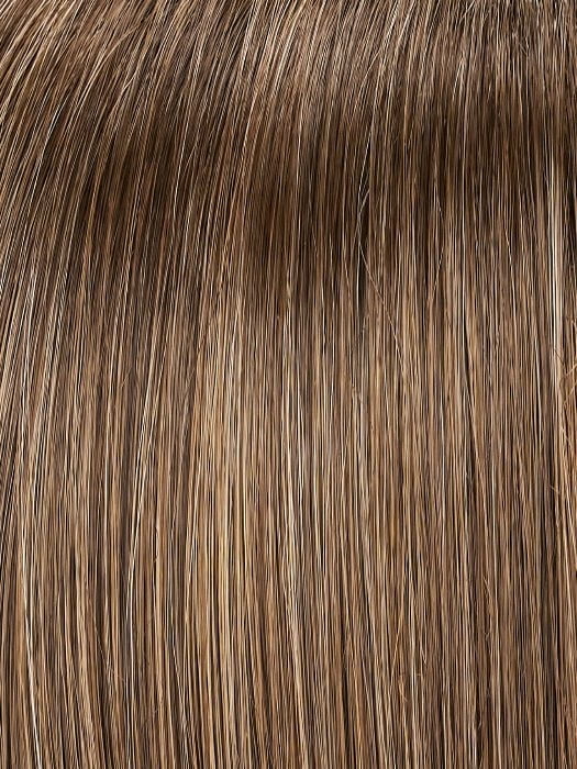 8RH14 MOUSSE CAKE | Medium Brown with 33% Medium Natural Blonde Highlights