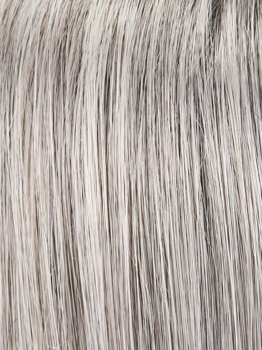 92 MOONLIGHT | Pure White with 5% Medium Brown Front, Grey with 30% Medium Brown Middle, Dark Brown with 65% Grey Nape