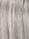 92 MOONLIGHT | Pure White with 5% Medium Brown Front, Grey with 30% Medium Brown Middle, Dark Brown with 65% Grey Nape