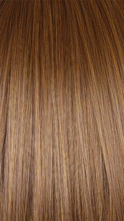 BROWN-TOPAZ | Medium brown and light honey brown are carefully blended to create this warm-toned brunette shade.