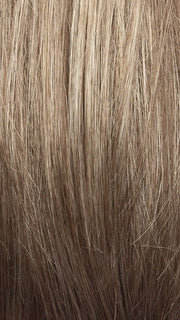 CASHMERE BROWN R | Slightly Rooted Medium Beige Brown base with woven Velvet Blonde Highlights