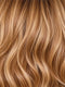 GLAZED CARAMEL R | Warm Brown and Dark Blonde Tones with Ashy Highlights and a Dark Root