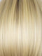 LIGHT ASH BLOND R |  Ash Pearl Blonde, Creamy Ivory, and Pale Cream.  Rooted with Ash Brown and White Grey.
