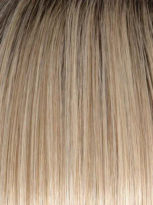SS16/22 SHADED ICED SWEET CREAM | Pale Blonde with Slight Platinum Highlighting with Dark Roots