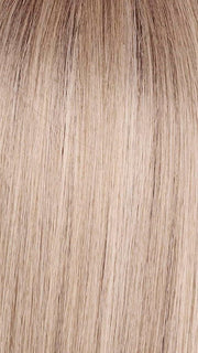 BILLIONAIRE-BLOND | A Rich Mocha Root melting into Beige, Ash, and Cream Blond tones. Face-framing cream and White Blond highlights