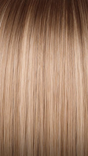BUTTER BISCUIT BLOND | Soft, Pale Chocolate Root that melts into a blend of Buttery and Biscuit Blonde tones