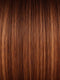CAFE ROUGE R | A dimensional auburn copper blend with rich reddish-brown roots melting into warm copper highlights
