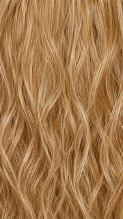 GOLDEN LATTE BLOND | Non‑rooted shade featuring a Warm Golden Blonde base enriched with a balanced mix of Cream, White, and Golden Blonde highlights