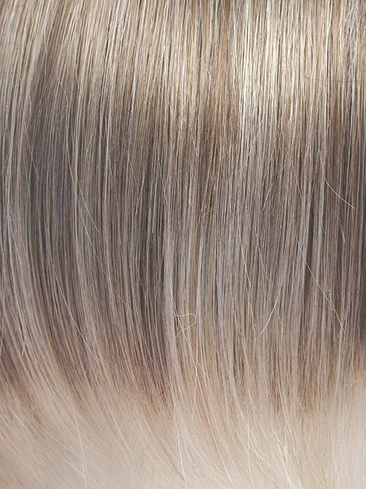 ICE BLOND | Ashy Blonde Base with White Gold Tips with Highlights around face
