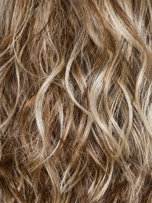 TRES-CHOCOLATE-R | Carefully placed White, Medium, and Dark Chocolate tones completed with a Dark Brown Root.