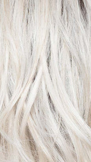 WHITE-ROSE-BLOND-R | White Blond Base with subtle Warm Brown Highlights